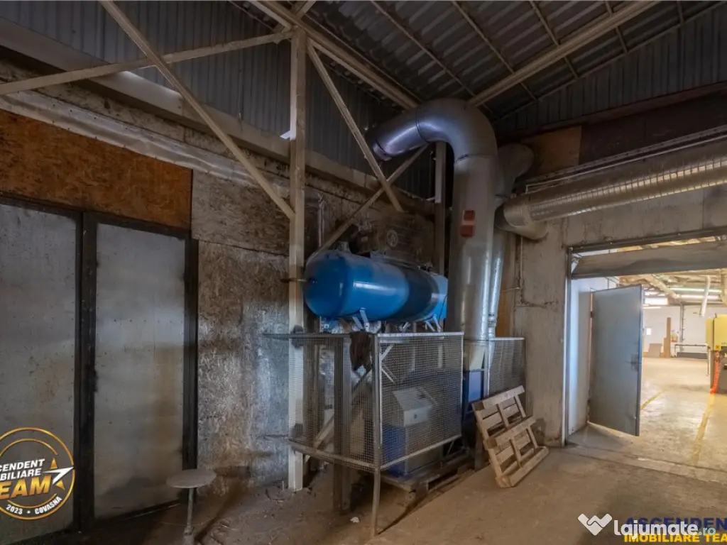 Complex industrial modern, acces dublu, potential apreciabil 