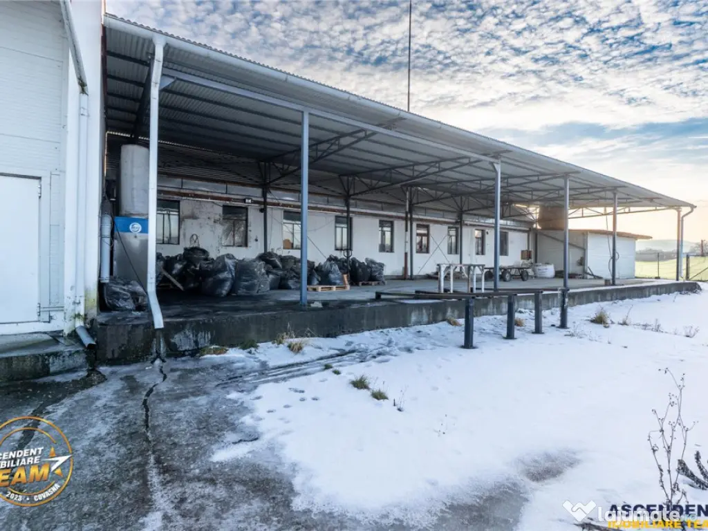 Complex industrial modern, acces dublu, potential apreciabil 