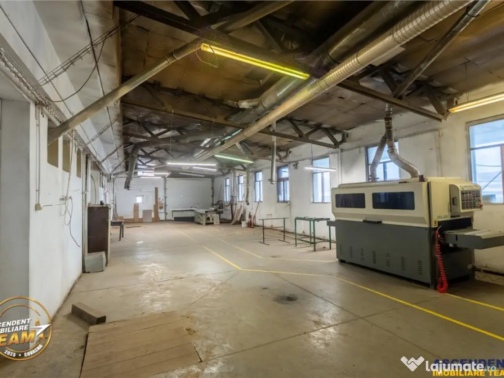 Complex industrial modern, acces dublu, potential apreciabil 