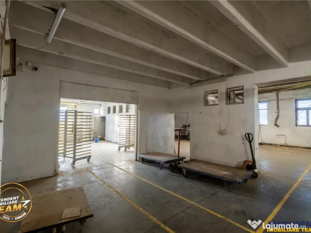 Complex industrial modern, acces dublu, potential apreciabil 