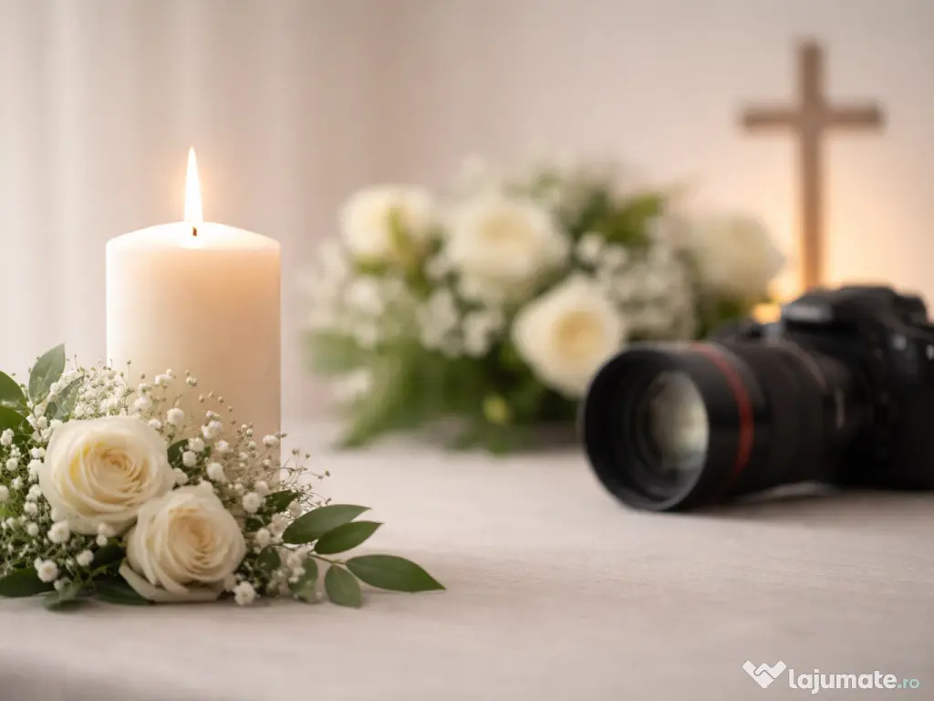 Servicii video pentru ceremonii funerare – Iași și împrejurimi 