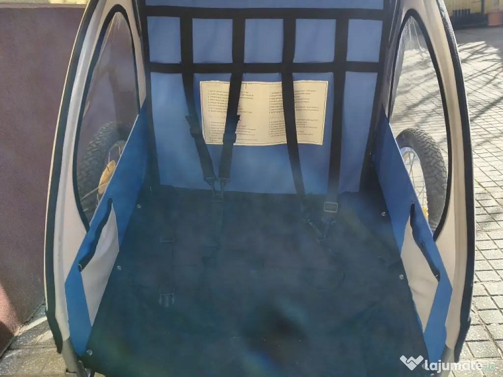 Vând remorcă pt. bicicletă 