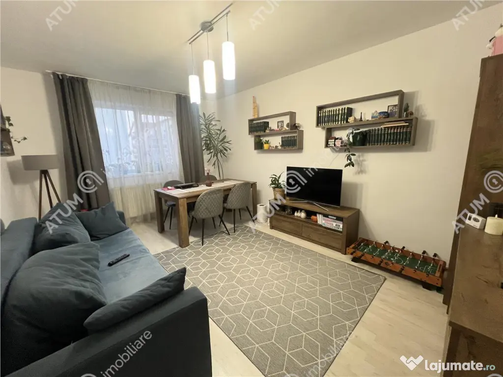 Apartament cu 3 camere 2 bai 2 balcoane etaj 2 zona Turnisor 