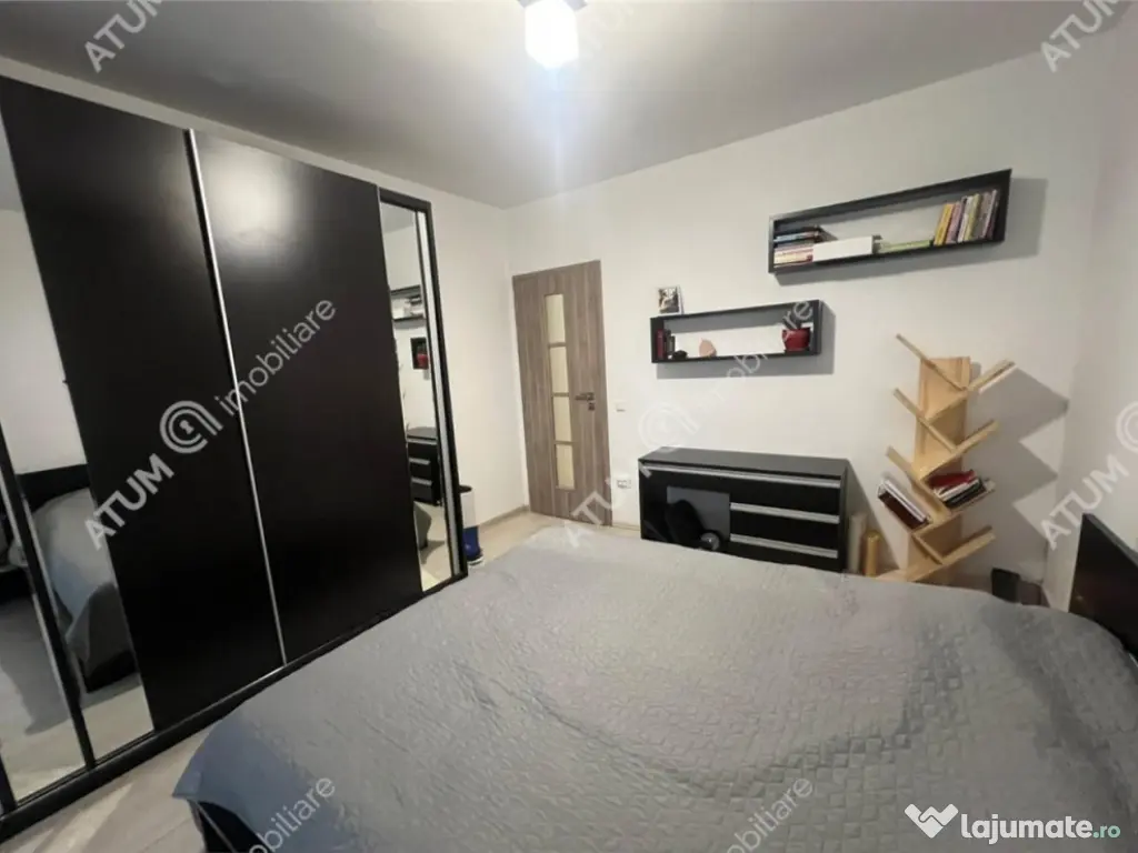 Apartament cu 3 camere 2 bai 2 balcoane etaj 2 zona Turnisor 