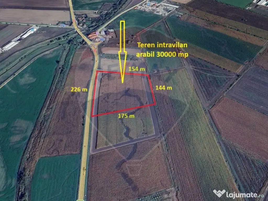 Teren intravilan, 30000 mp, zona Hanul din Ardeal