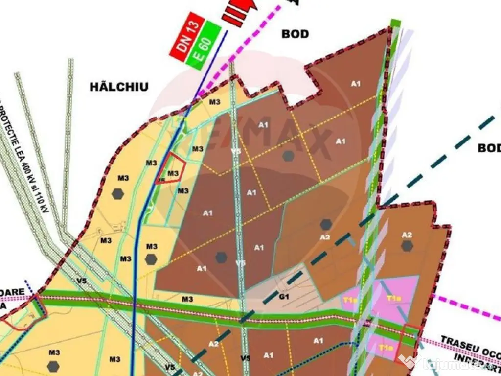 Teren intravilan, 30000 mp, zona Hanul din Ardeal