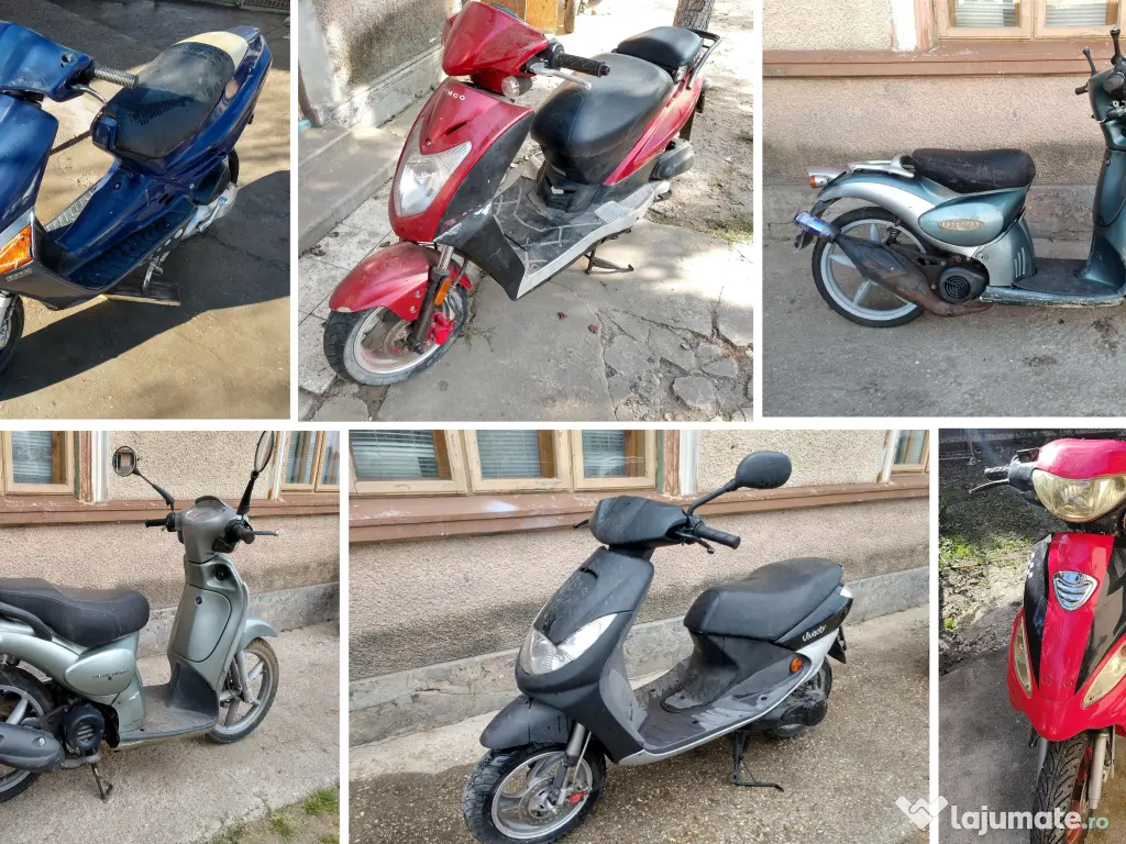 Piese dezmembrari scutere Aprilia Gilera Piaggio Yamaha Kymco Malaguti Peugeot 