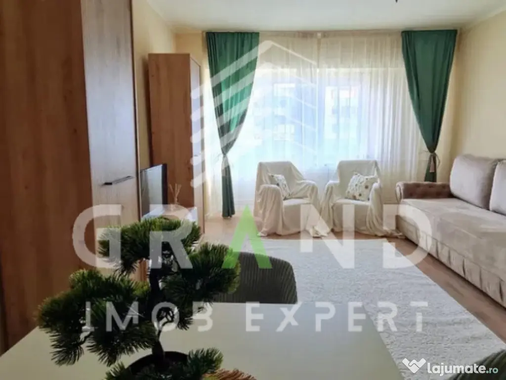 2 camere decomandate | BALCON | Zona Mănăștur-Clăbucet 