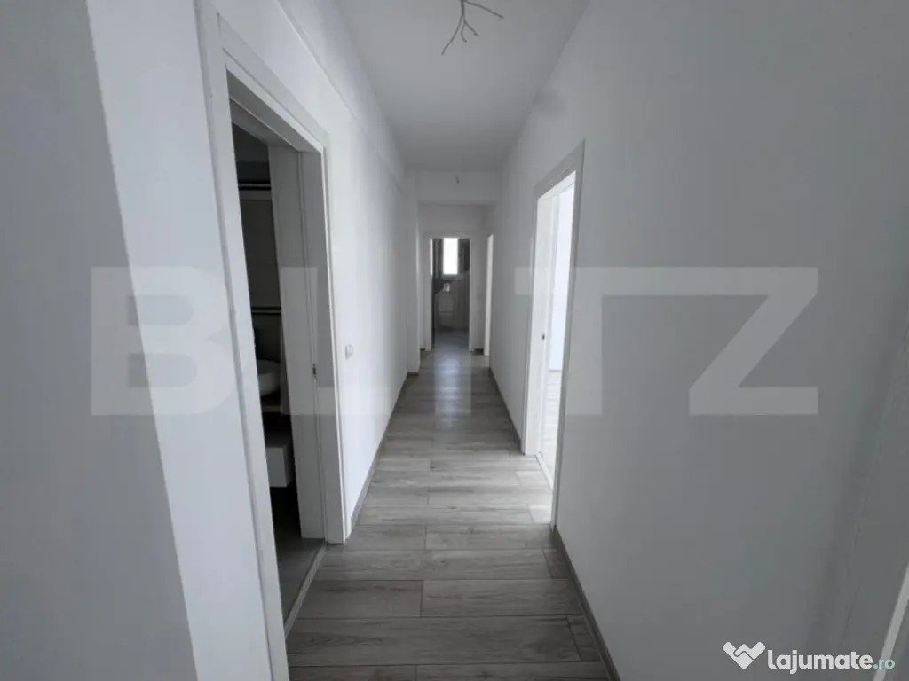 Apartament NOU 3 camere Ultracentral – 75 mp, Parter, Parc 