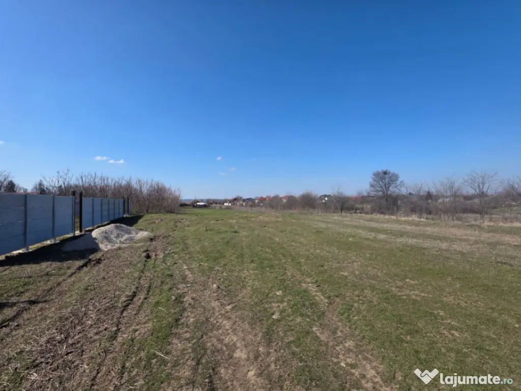 Teren intravilan 478 mp, front 24 ml, zona Malu Mare 