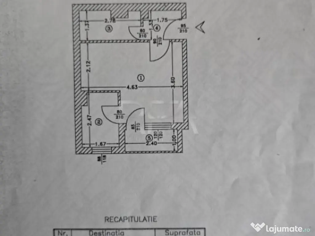 Garsoniera-Renovata complet-Rahova 
