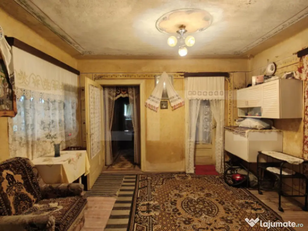 Două case bătrânești pe un teren generos de 4.605 mp, la 