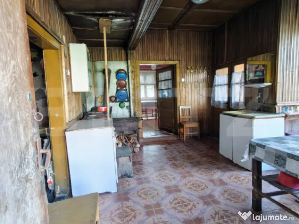 Două case bătrânești pe un teren generos de 4.605 mp, la 