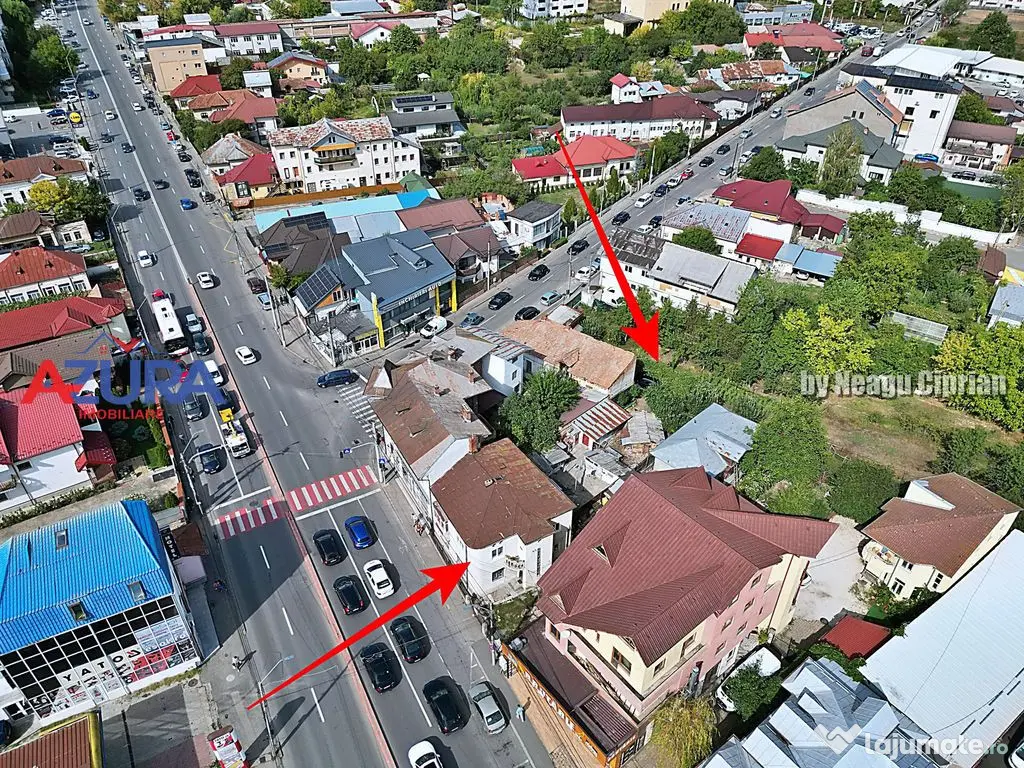 Apartament etaj casa cu teren 430 mp, N. Balcescu, stradal 