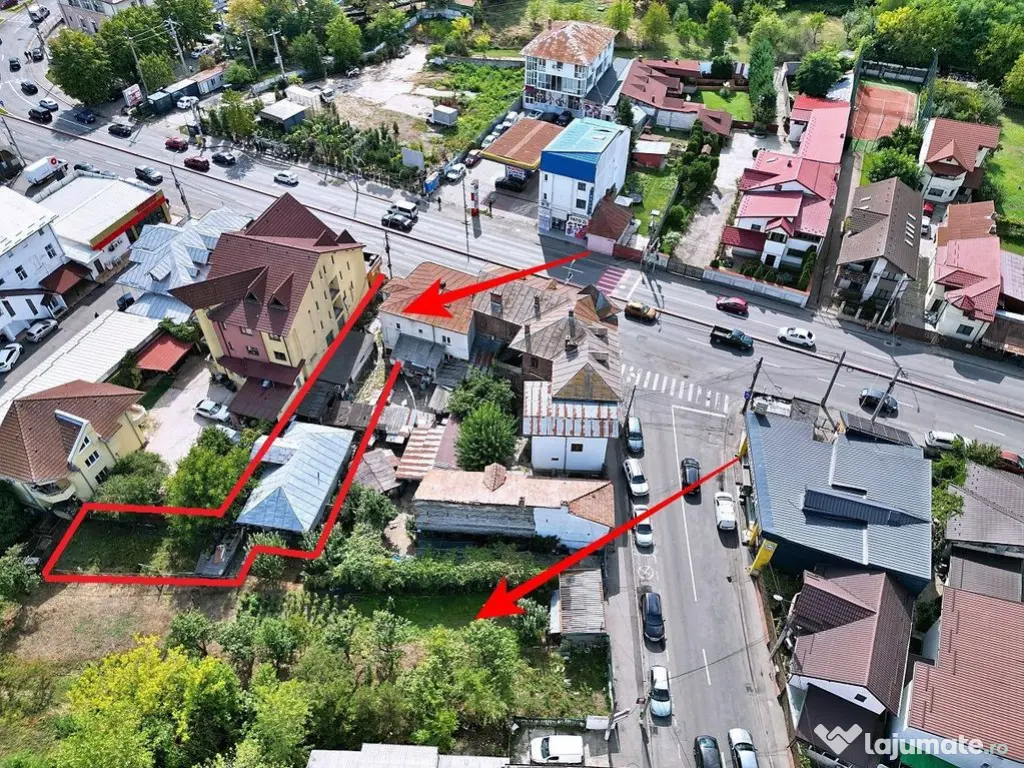 Apartament etaj casa cu teren 430 mp, N. Balcescu, stradal 
