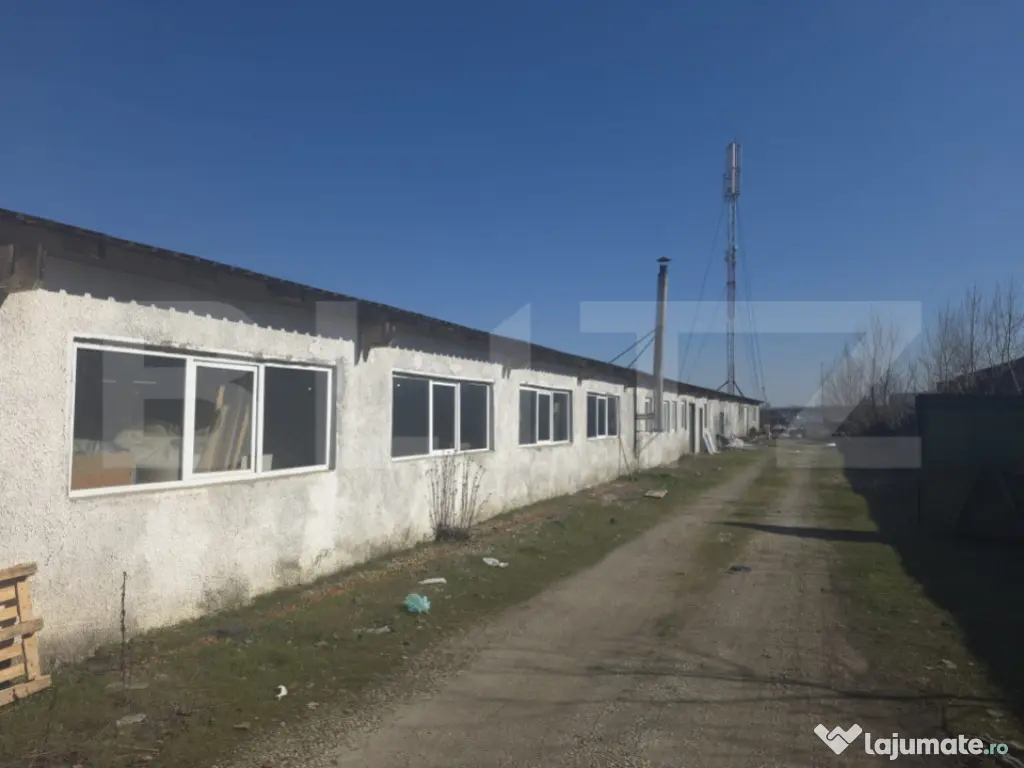 Hală producție/depozitare 1200 mp cu teren 2680 mp – acc 