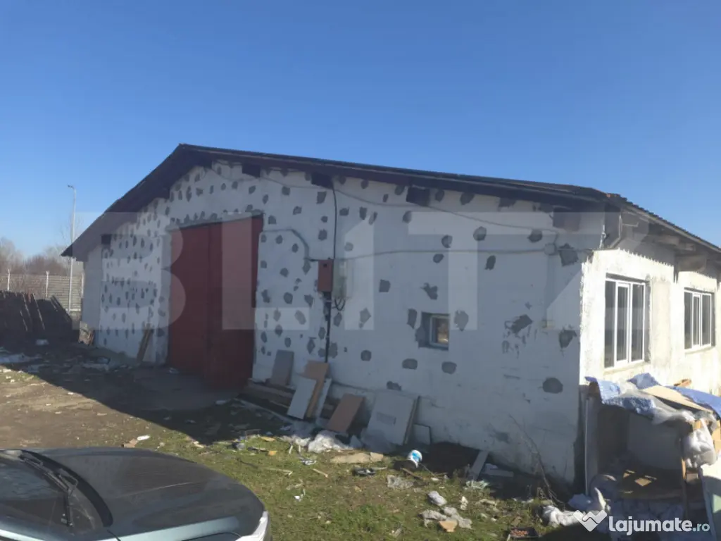 Hală producție/depozitare 1200 mp cu teren 2680 mp – acc 