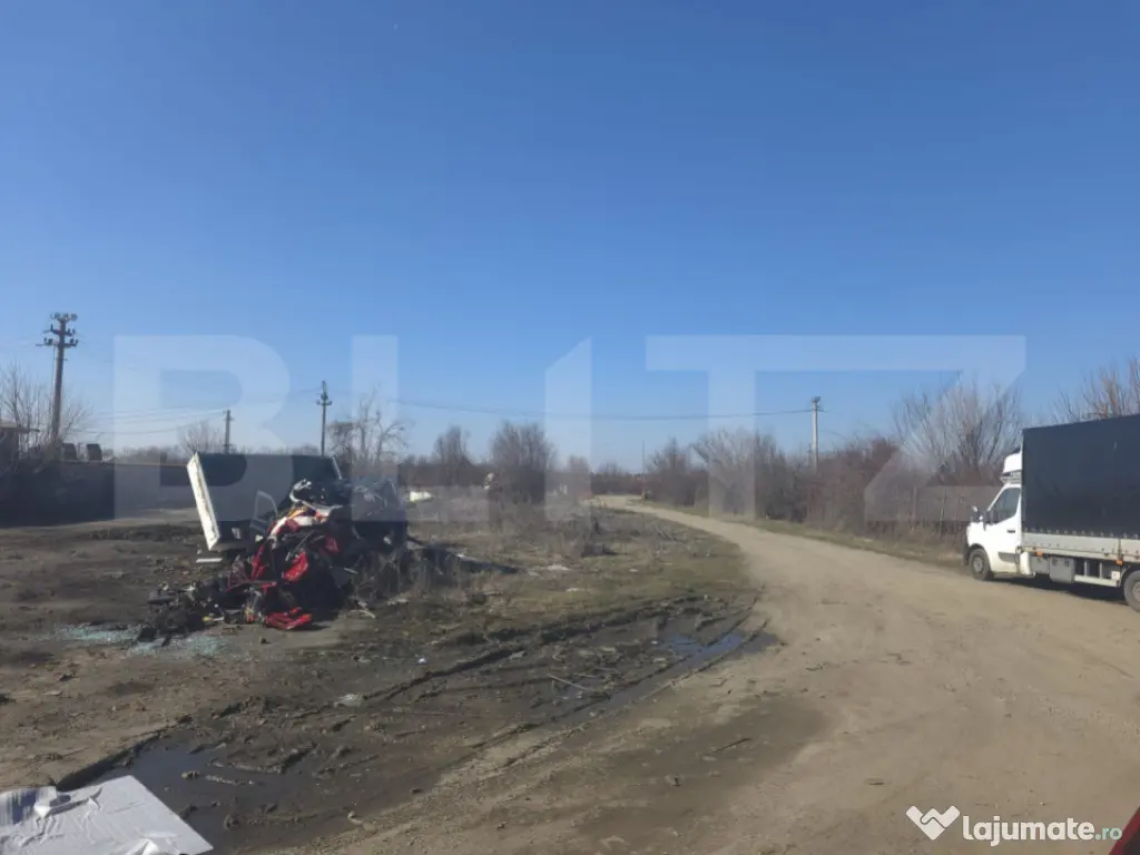 Hală producție/depozitare 1200 mp cu teren 2680 mp – acc 