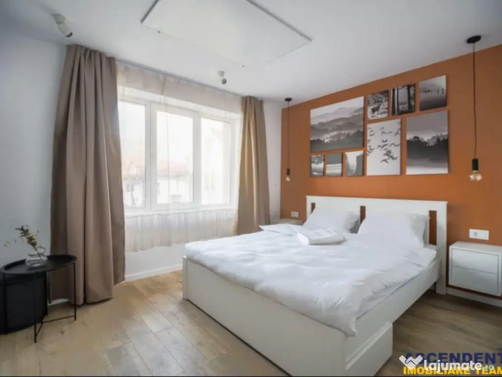 Cocheta garsoniera, la casa, mobilata, echipata, curte, Cent 