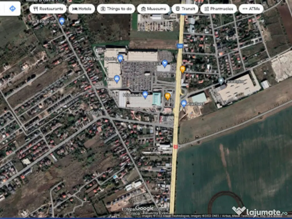 Teren intravilan cu potențial ridicat de dezvoltare I Corbe 