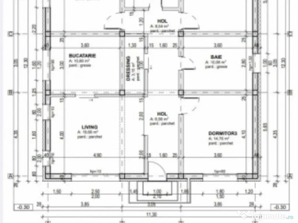 Casa in stil mediteranean, Dancu, 140 mp, 165.000 euro 