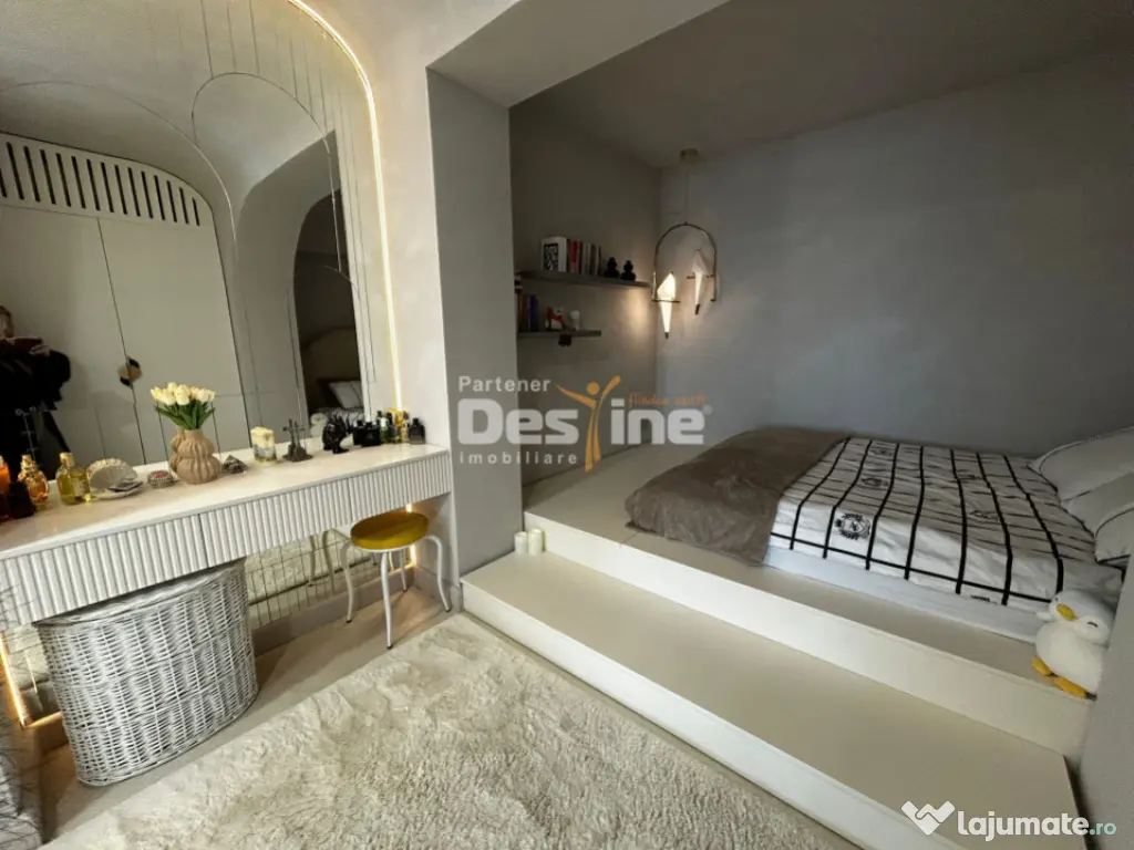 Apartament Copou 2 camere 70 mp mobilat cu parcare+boxa 