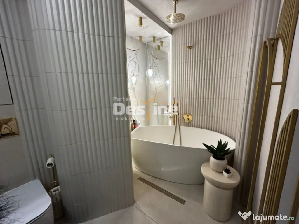 Apartament Copou 2 camere 70 mp mobilat cu parcare+boxa 