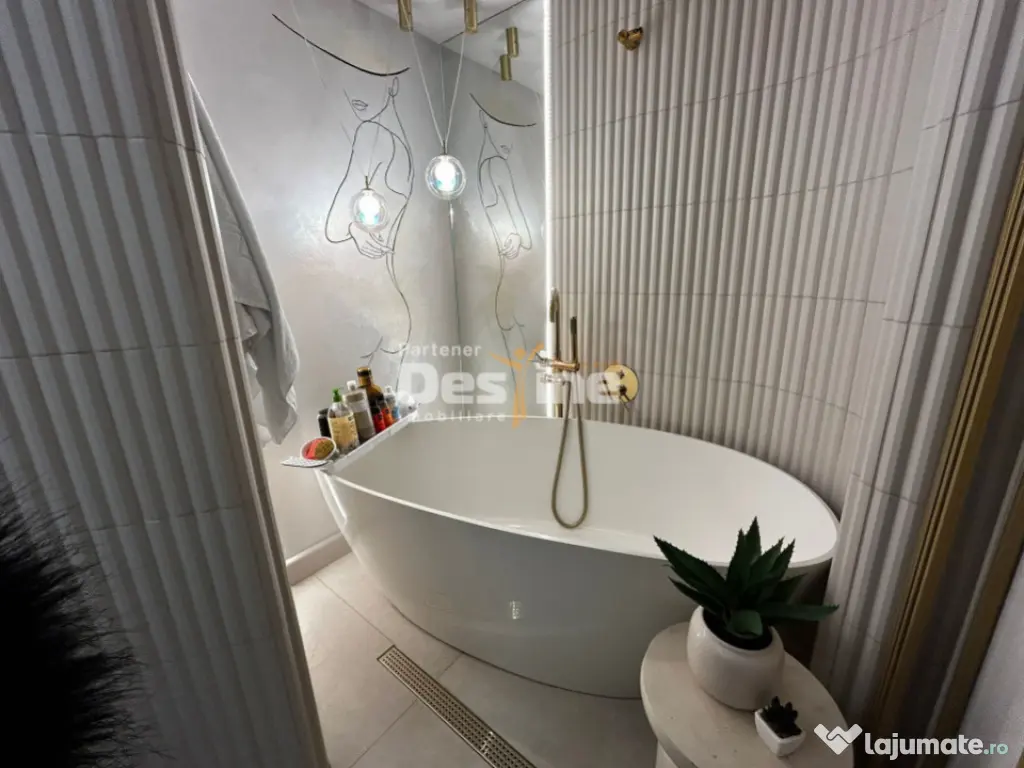 Apartament Copou 2 camere 70 mp mobilat cu parcare+boxa 