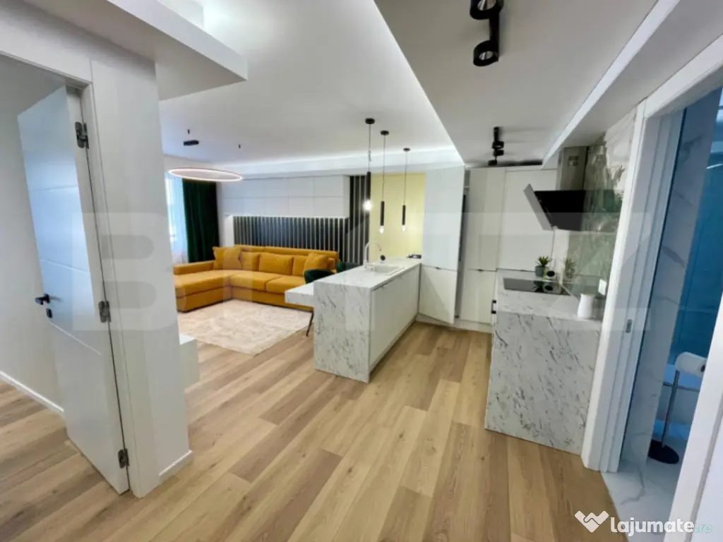 Apartament 2 Camere, Bloc Nou, Mobilat/Utilat - London Resid 