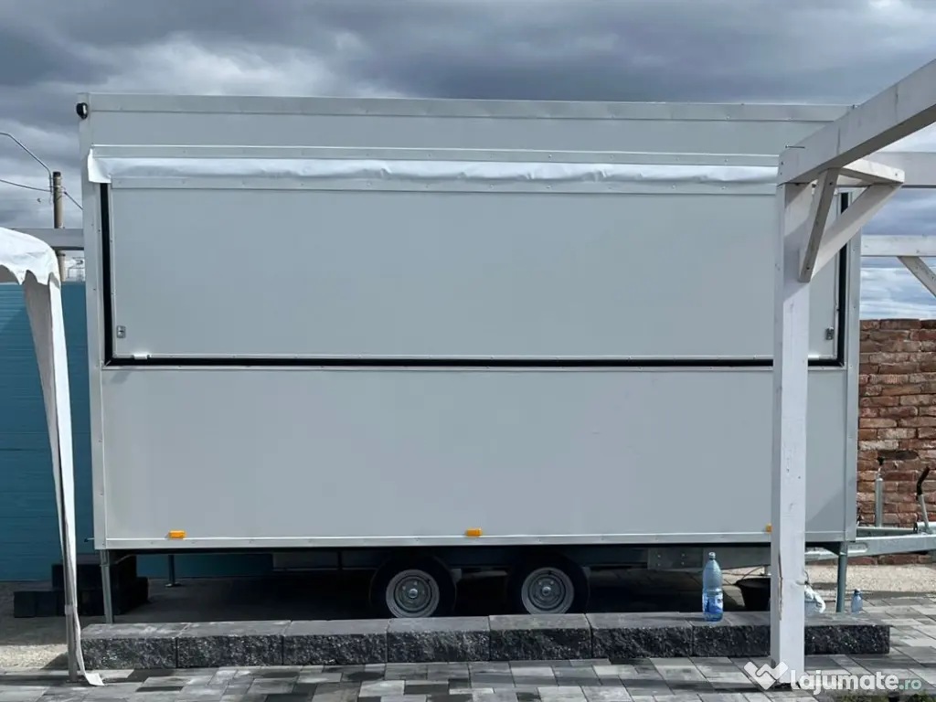Rulota comerciala 2 axe- gata de lucru 
