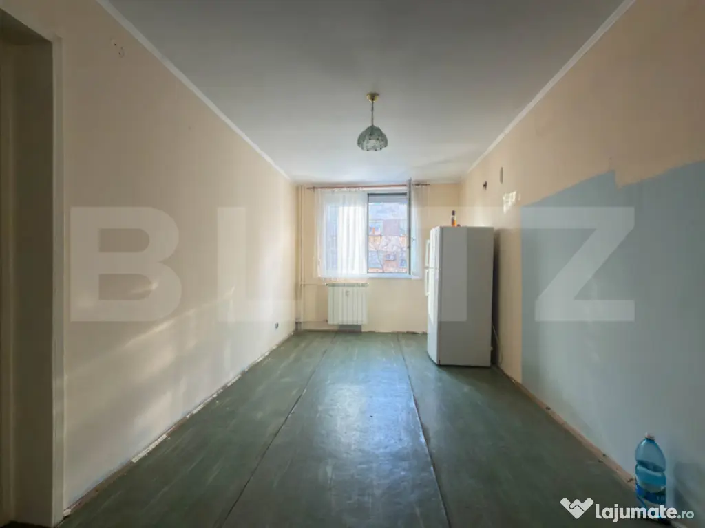 Apartament luminos cu 2 camere, etaj 1, bloc tip Z – Zona 