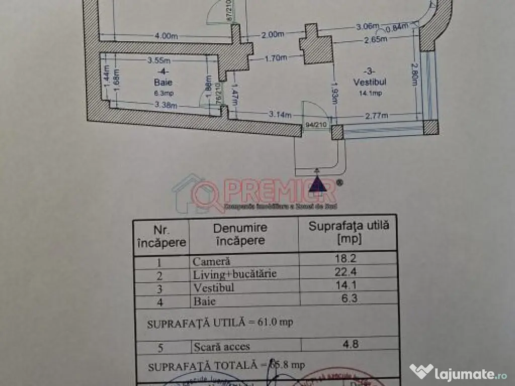 Calea Calarasilor - Traian apartament 4 camere 