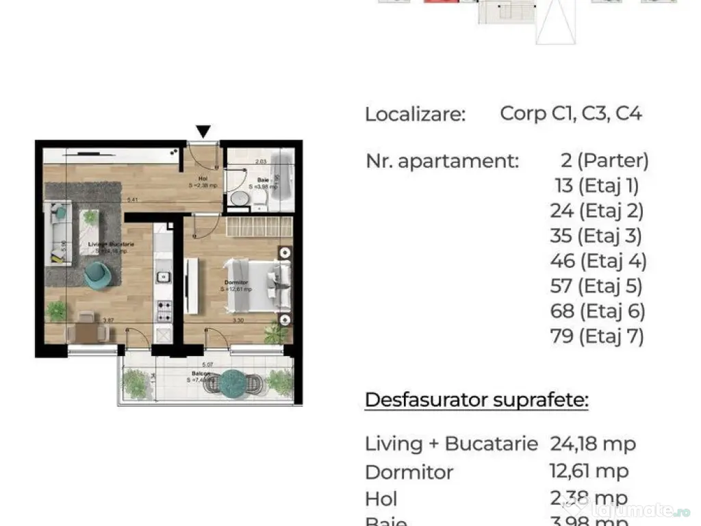 2cam studio, 8 minute metrou Berceni 