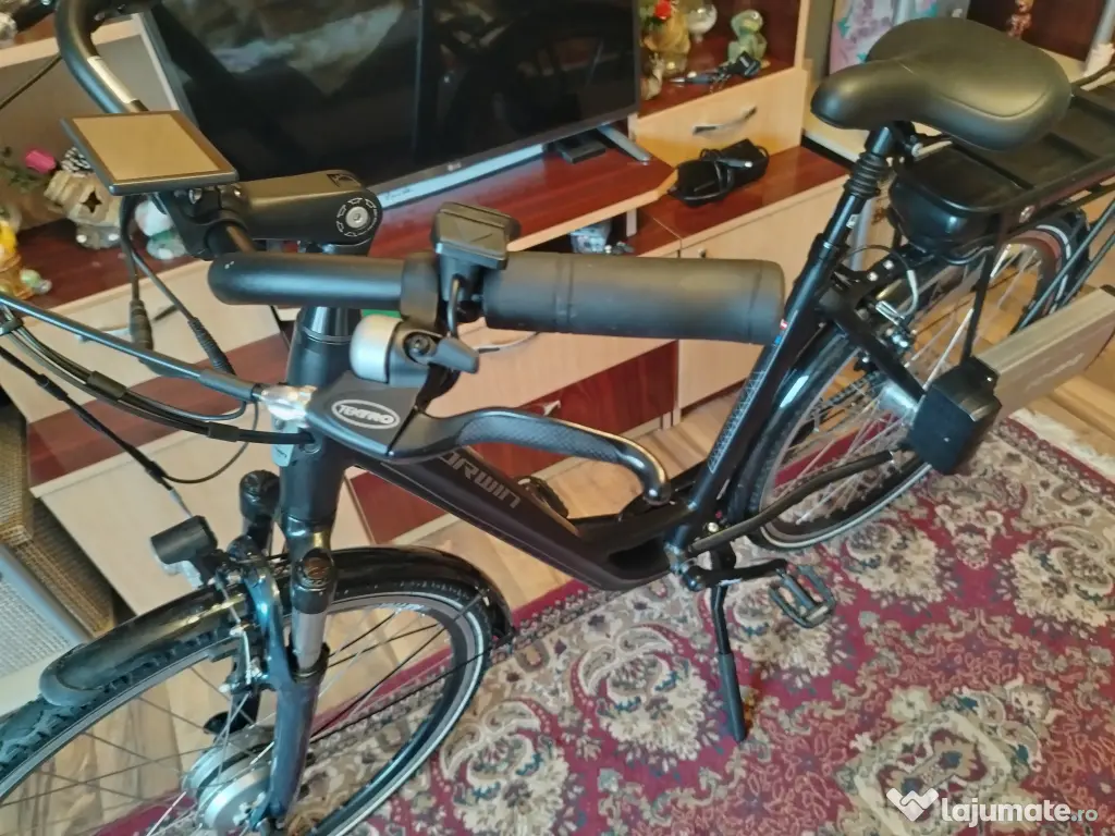 Bicicleta electrica cu 3 baterii 