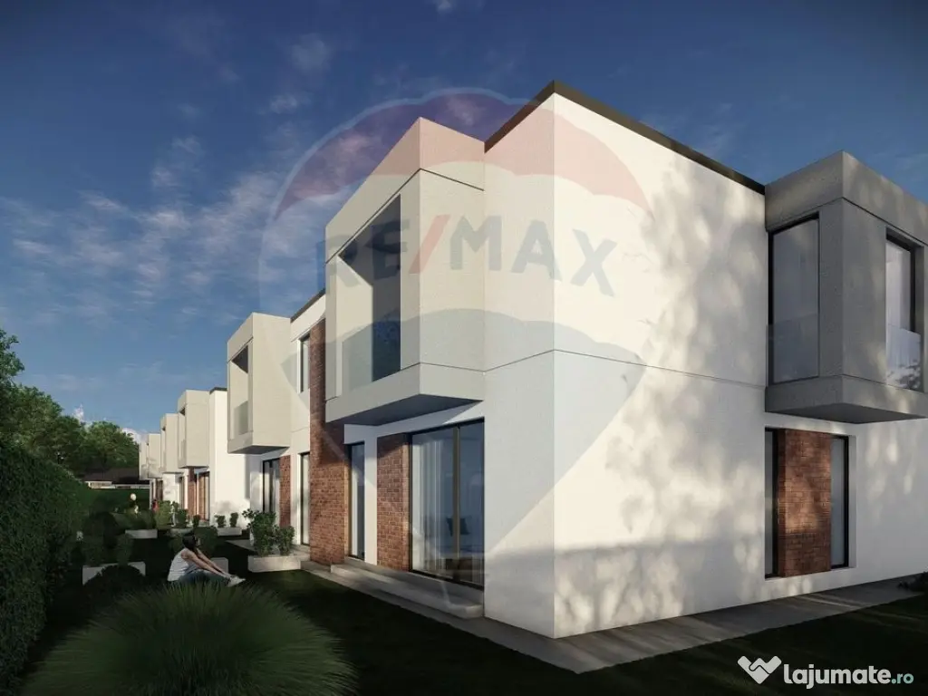 De vânzare casă nouă Tunari – 4 camere Ansamblu priv... 