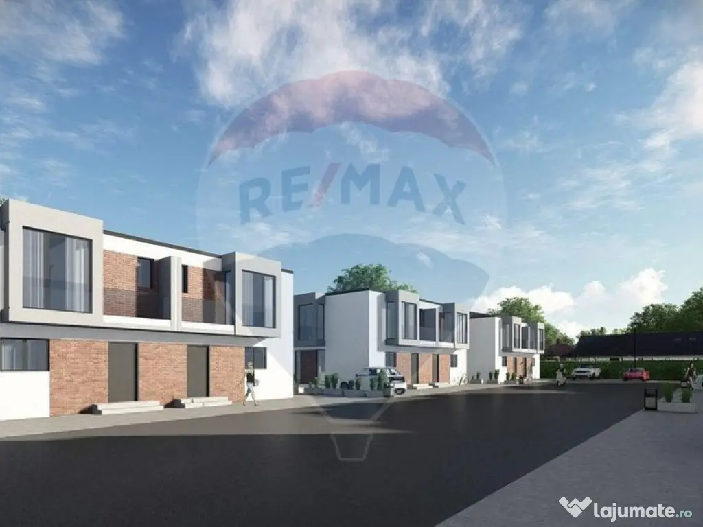 De vânzare casă nouă Tunari – 4 camere Ansamblu priv... 