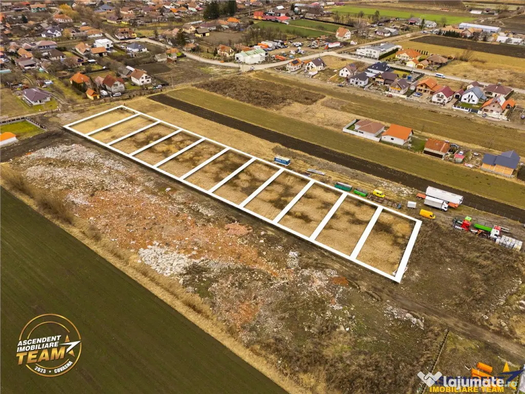 FILM! Terenuri intravilane de 680mp de , cu utilitati, Targu 