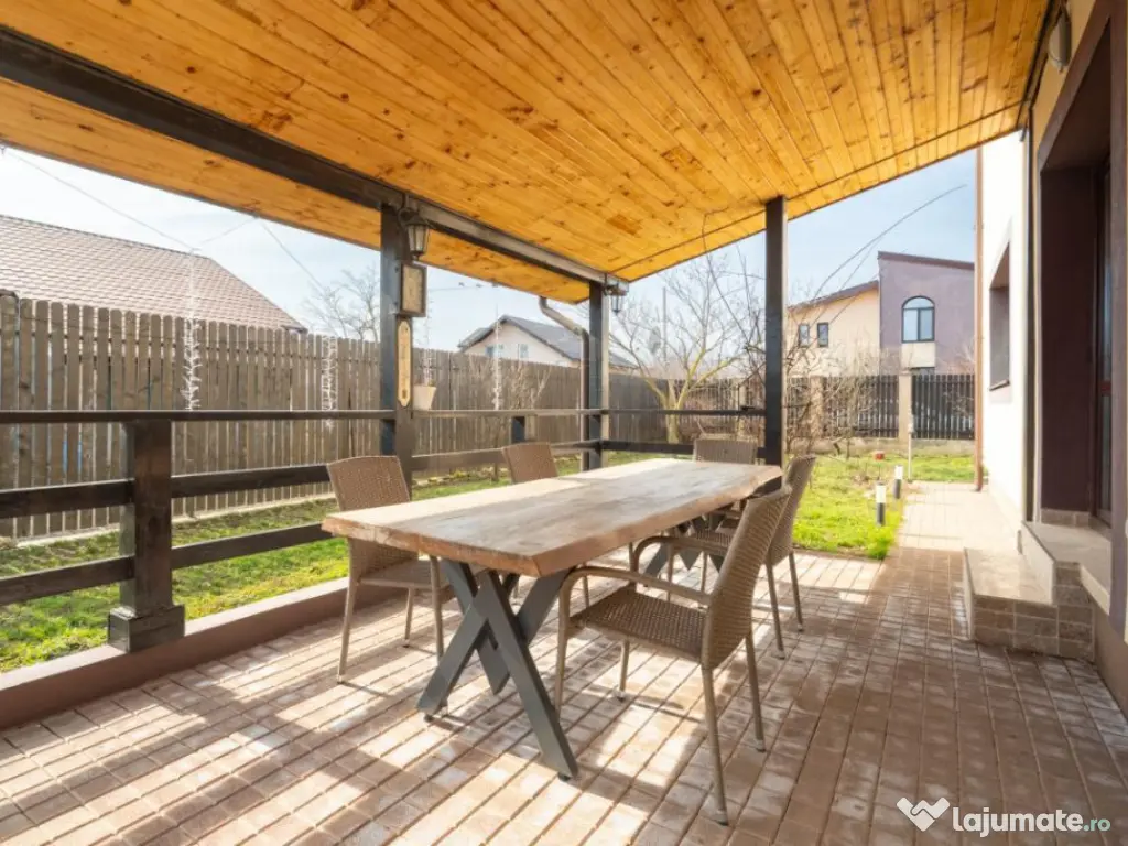 Vila de vanzare Branesti,, teren suplimentar, gata de mutar 