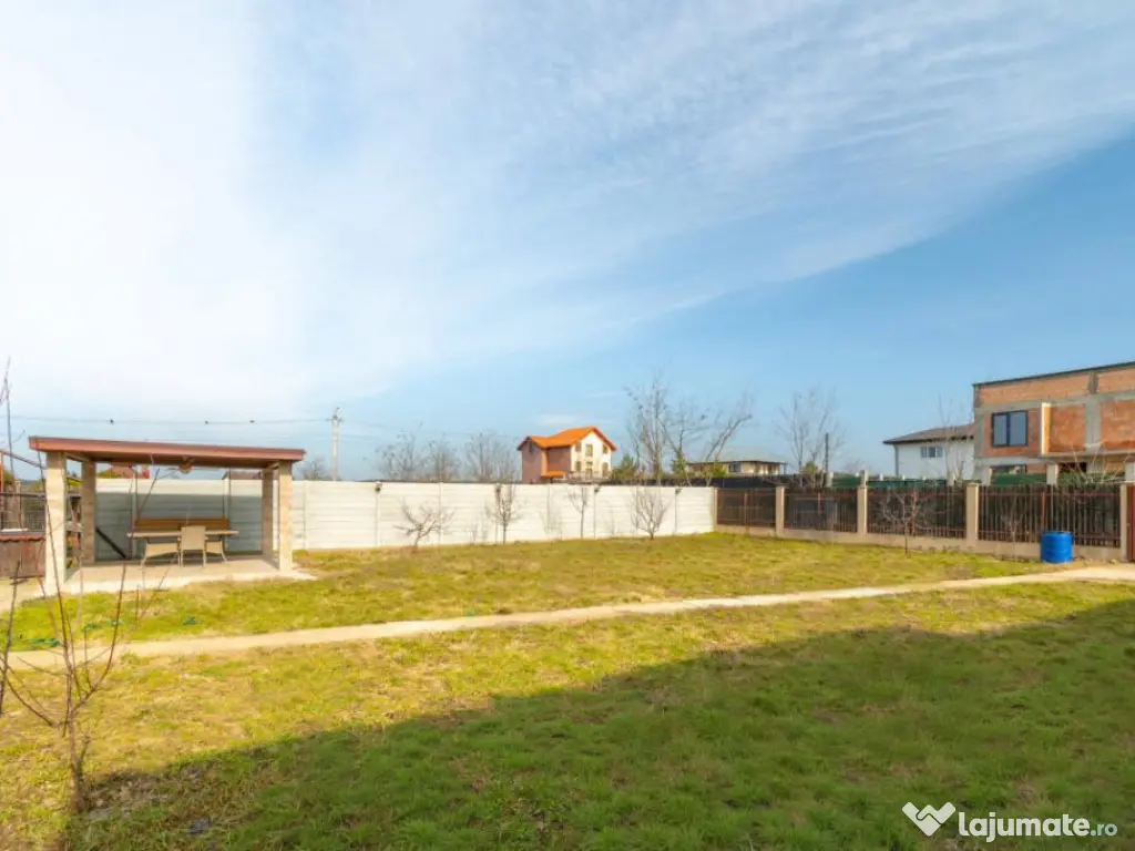Vila de vanzare Branesti,, teren suplimentar, gata de mutar 
