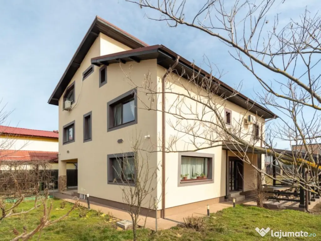 Vila de vanzare Branesti,, teren suplimentar, gata de mutar 