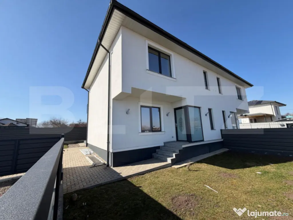 Duplex modern, 4 camere, 100 mp utili, 290 mp teren, zona Ti