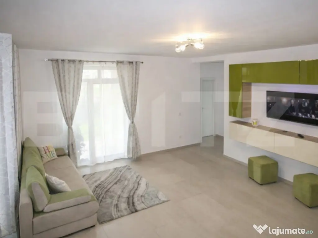 Apartament 2 camere cu grădină, 51 mp, Dumbrăvița