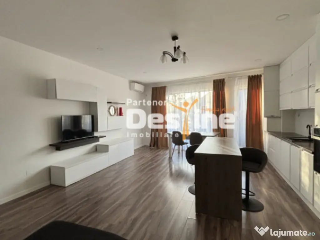Apartament 2 camere - etaj 2, cu lift, decomandat, mobilat