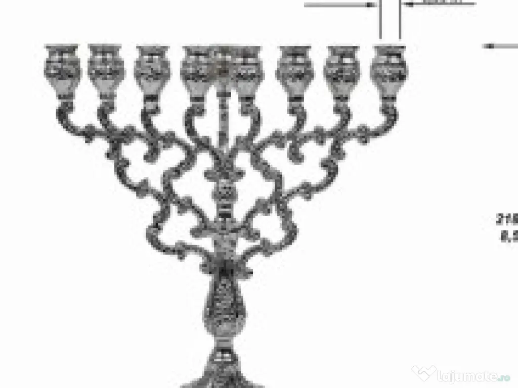 Menóra cu luminari nou 