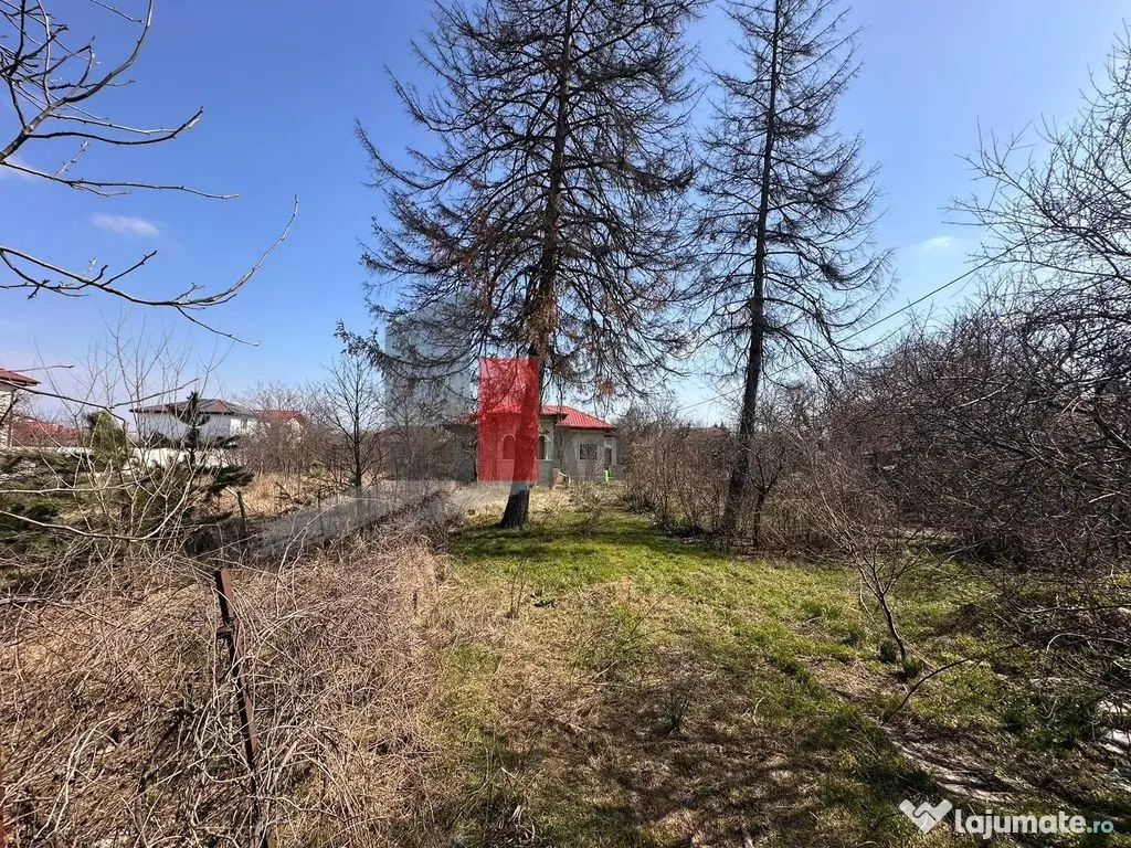 Teren 2600 mp + casa – Satul Saftica 