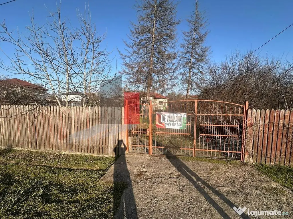 Teren 2600 mp + casa – Satul Saftica 