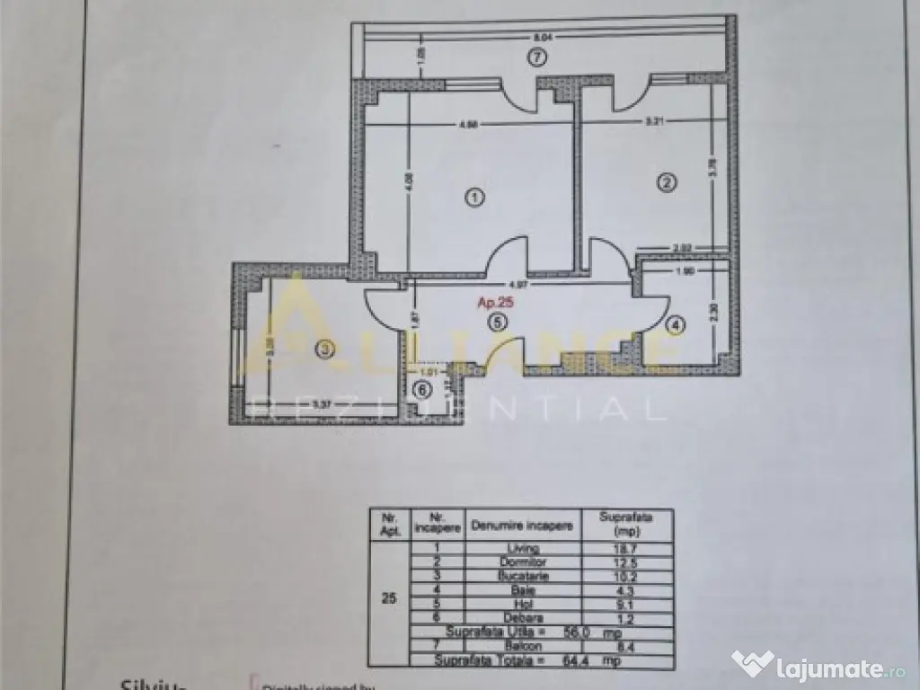 Ap 2 camere Deco Metrou Berceni 2 minute 