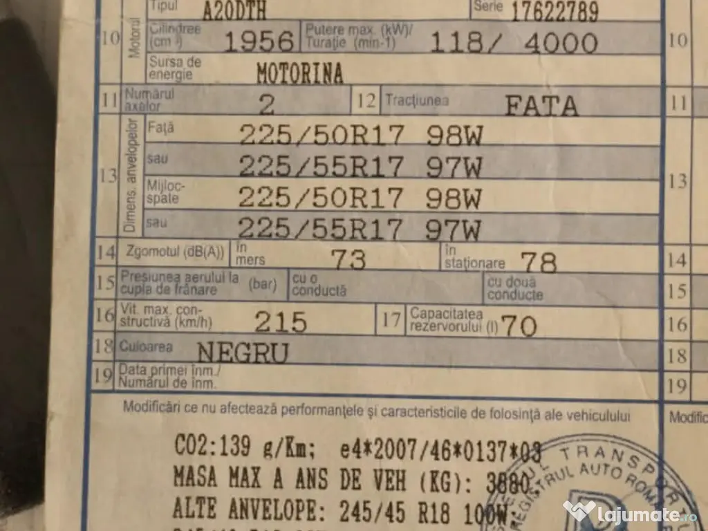 Saab 9-5 ~ 2.0 Diesel Euro 5 ~ Clima Senz Park Pilot Xenon