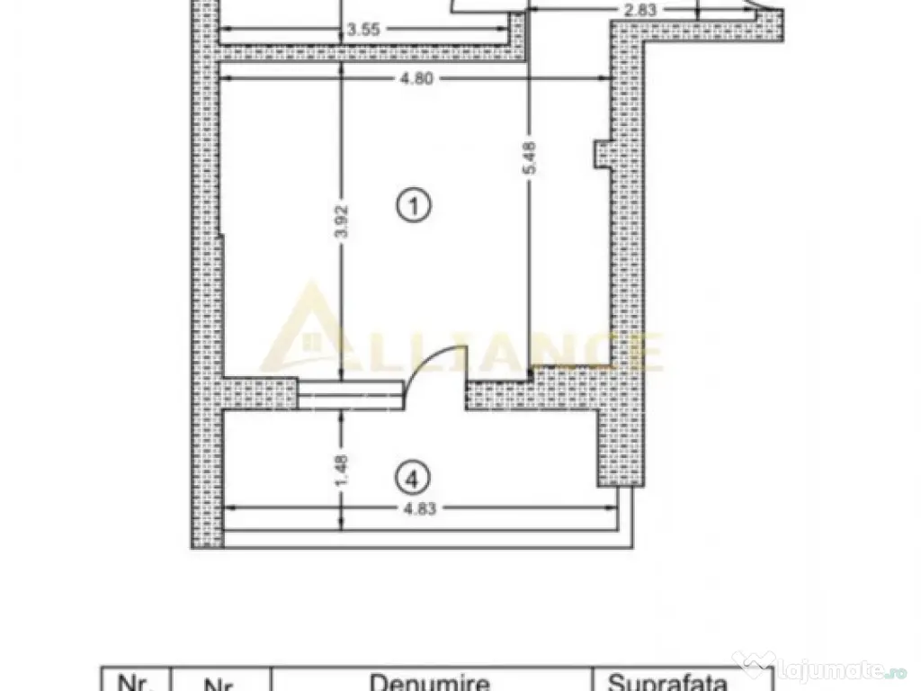 Apartament 2 camere - STUDIO - Metrou 5 minute 