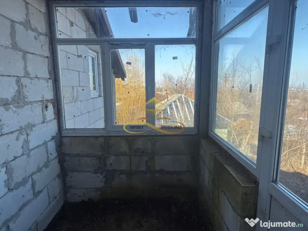 Casă P+M la roșu + teren 1.239 mp – Sărata (Bacău) ... 